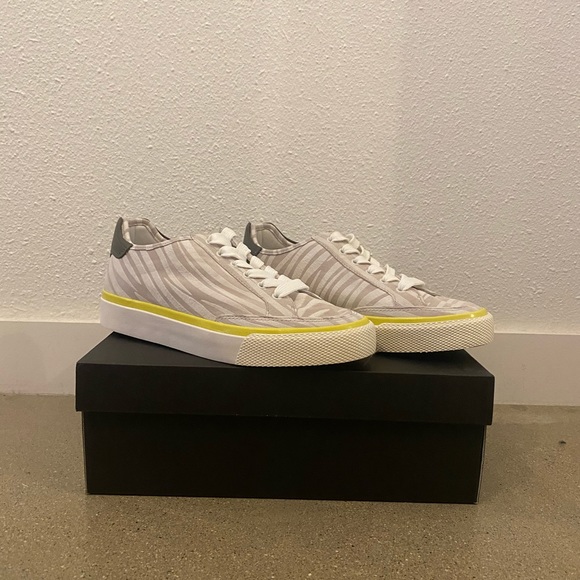 Vintage Majorie Baer SF clip on oversized modern industrial earrings